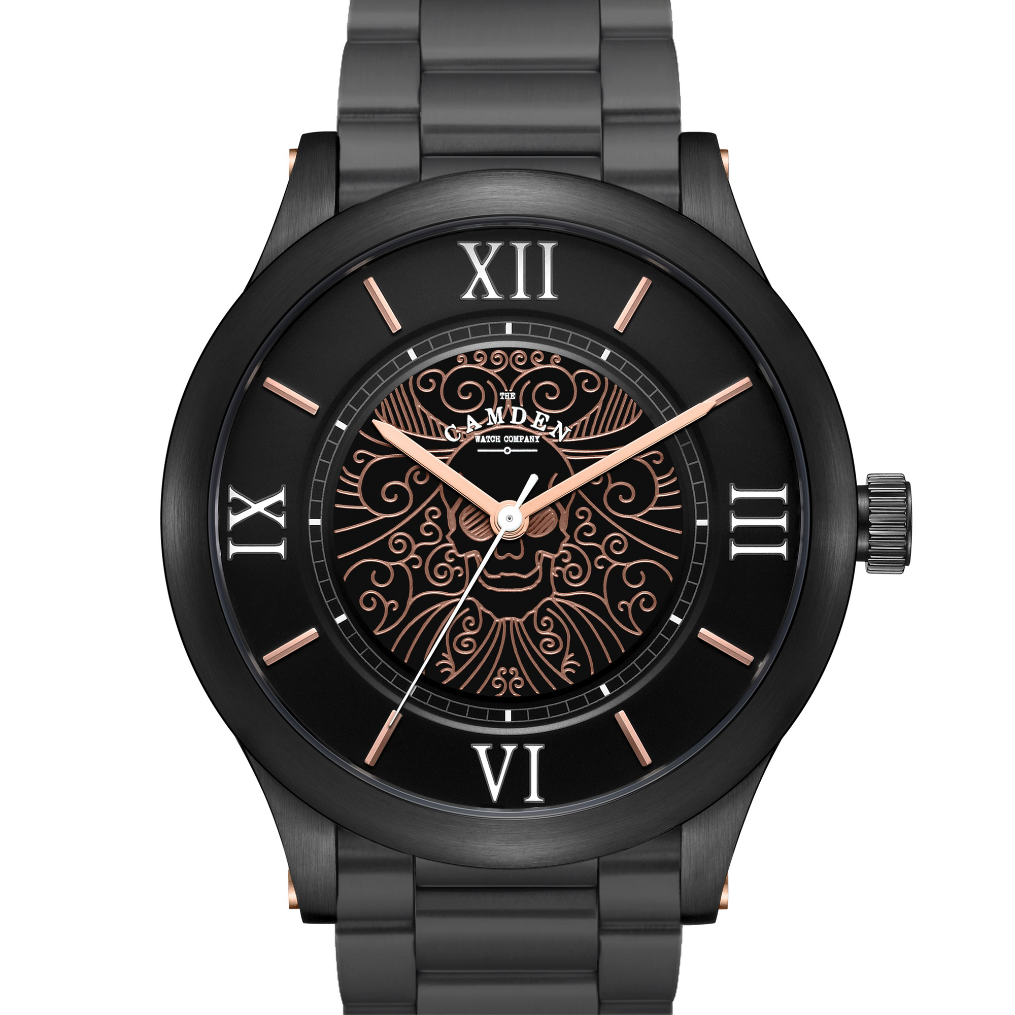 No.253 Memento Mori Rose Gold on Metal Bracelet