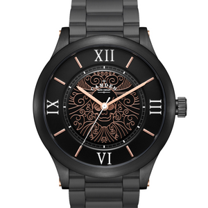 No.253 Memento Mori Rose Gold on Metal Bracelet