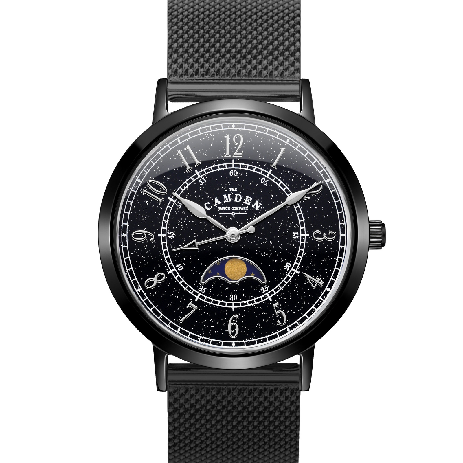 No.27 Moonphase Black on Mesh