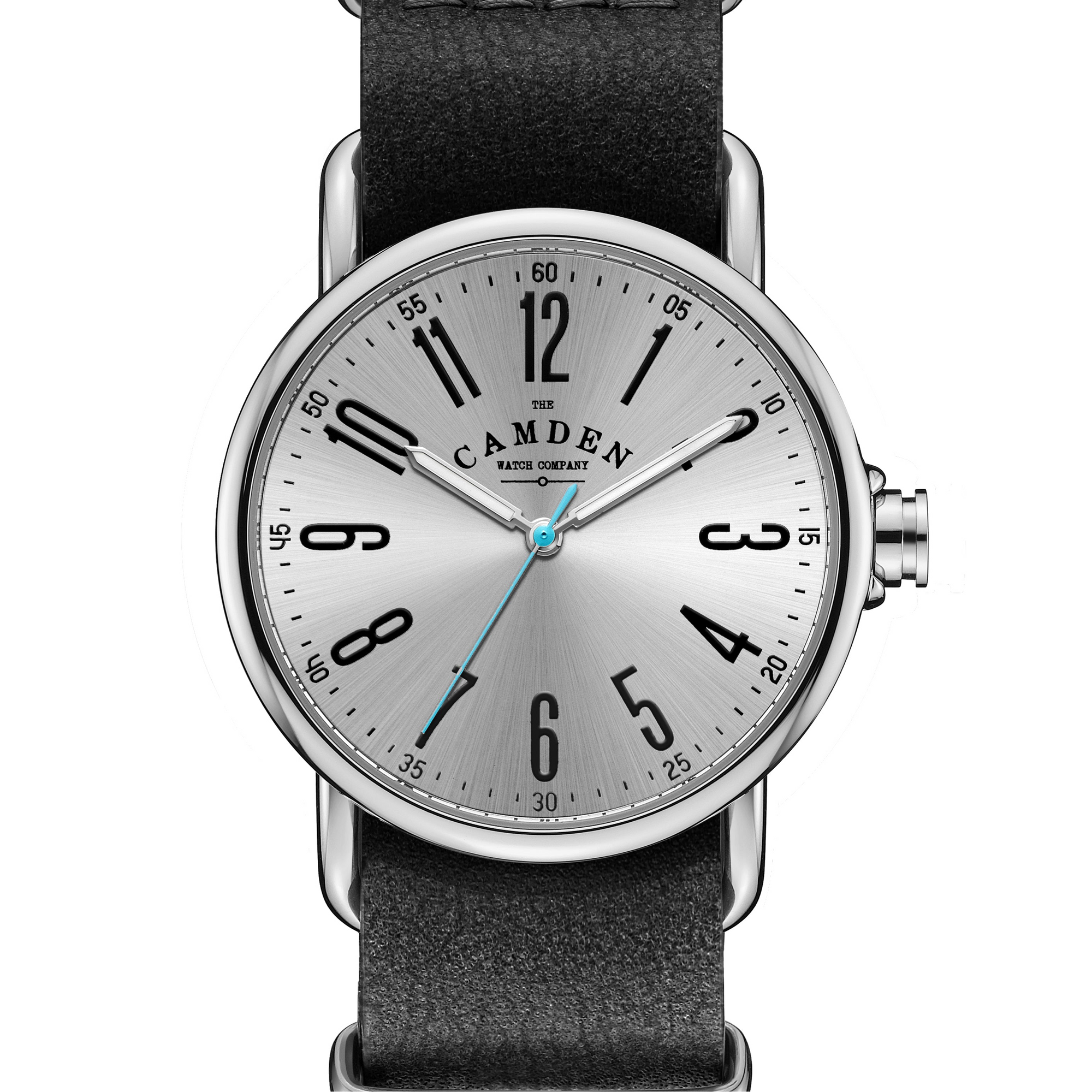 SMALL No.88 Steel and Black Leather