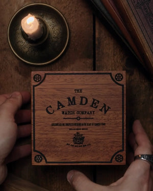 No.274 Skeleton Black on Tan Italian Leather