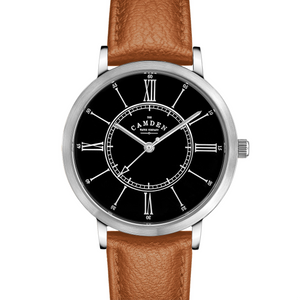 No.27 Type II Steel and Black on Tan Leather