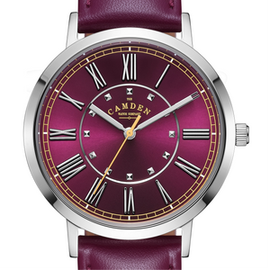 No.27 Steel and Oxblood on Oxblood Leather