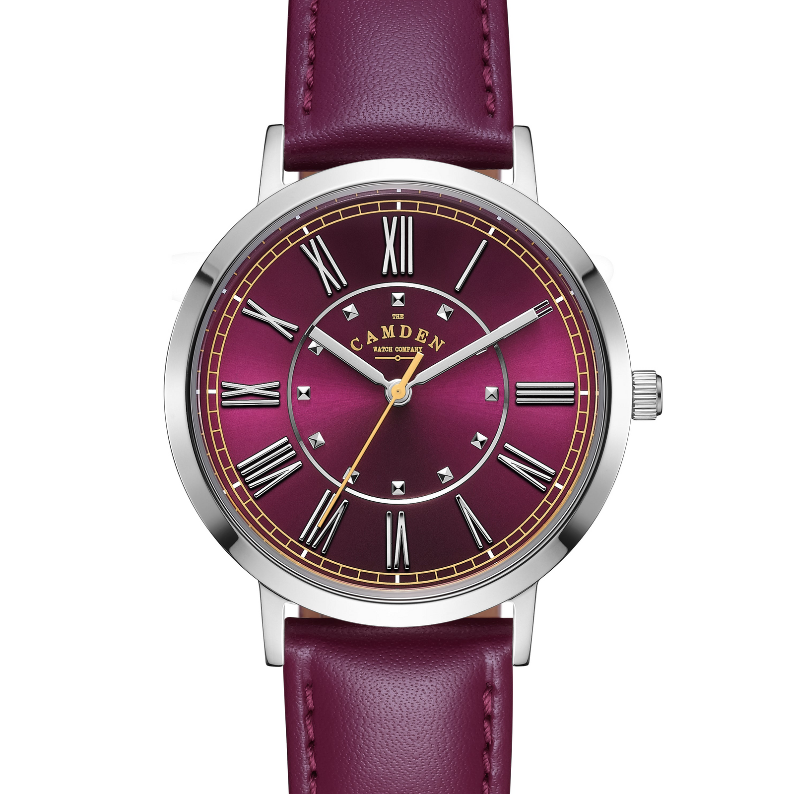 No.27 Steel and Oxblood on Oxblood Leather