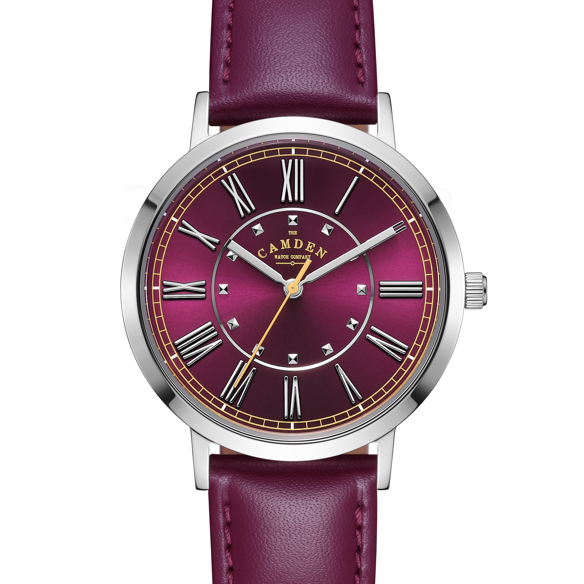 No.27 Steel and Oxblood on Oxblood Leather