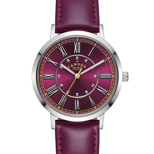 No.27 Steel and Oxblood on Oxblood Leather