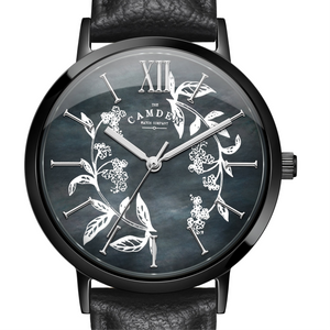 No.27 Camden x Rebecca Vincent "Forget-me-not" Black Leather