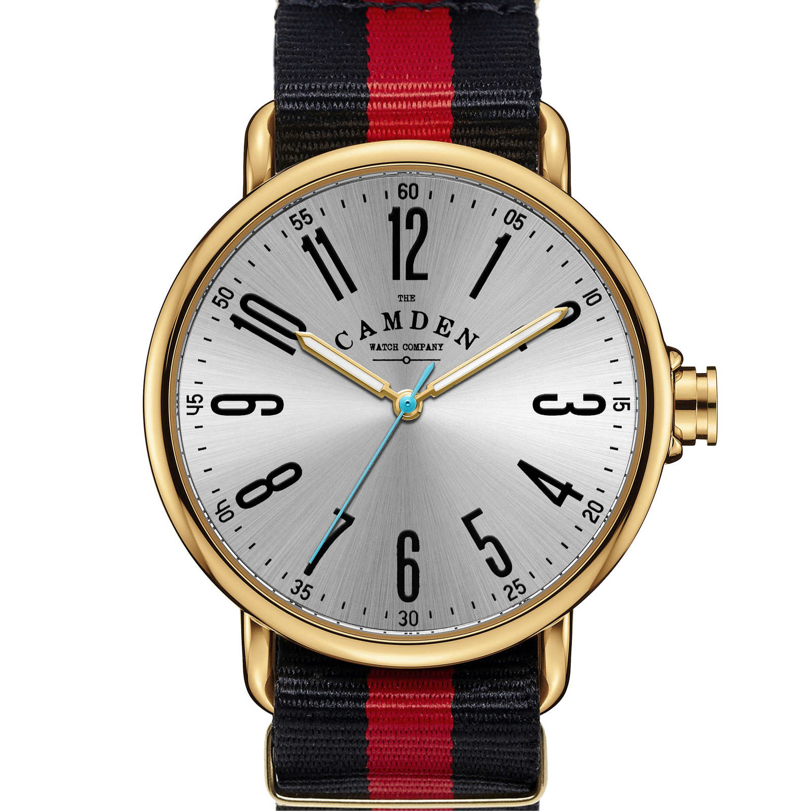 No.88 Gold on Red and Black Nylon