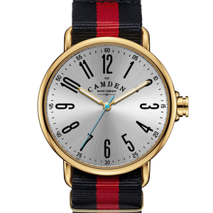 No.88 Gold on Red and Black Nylon