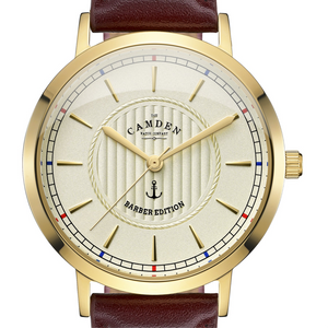 No.27 Camden x Thy Barber on Oxblood Leather