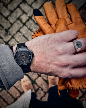 No.274 Swiss Automatic Memento Mori on Mesh band