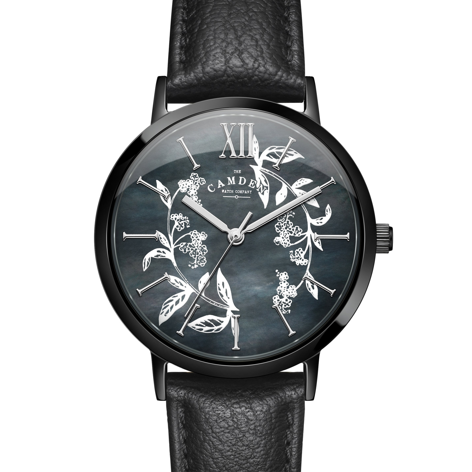 No.27 Camden x Rebecca Vincent "Forget-me-not" Black Leather