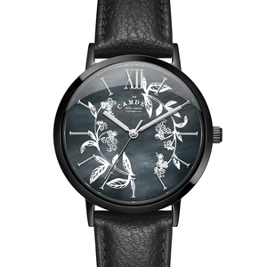 No.27 Camden x Rebecca Vincent "Forget-me-not" Black Leather