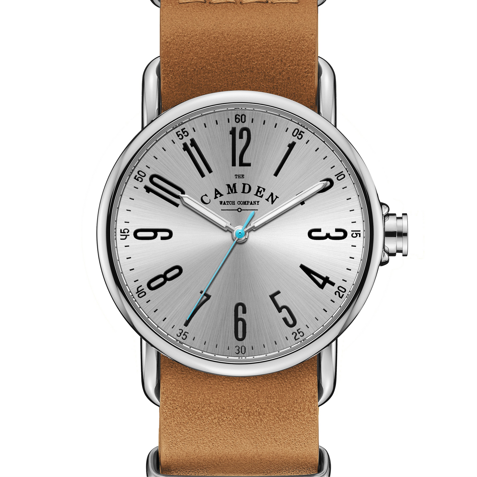 SMALL No.88 Steel and Tan Leather