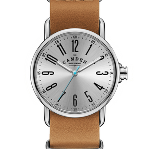 SMALL No.88 Steel and Tan Leather