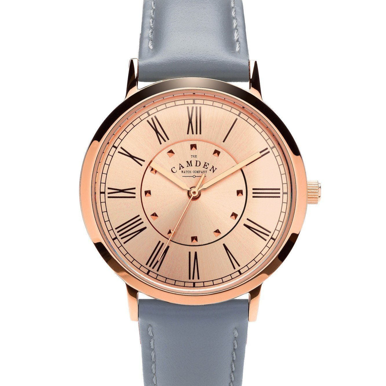 No.27 Rose Gold on Grey Strap
