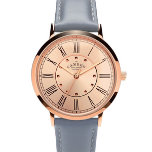 No.27 Rose Gold on Grey Strap