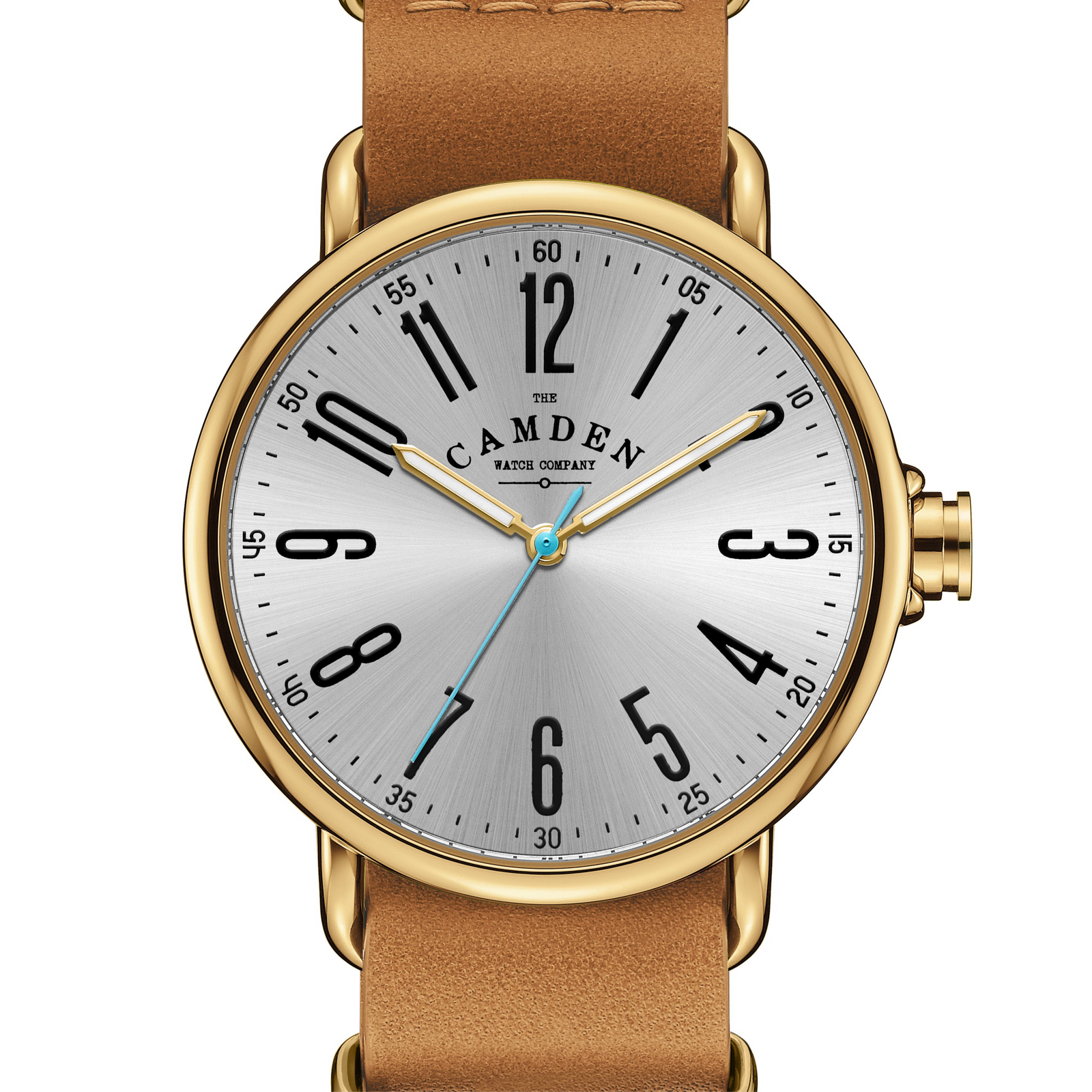 No.88 Gold on Tan Leather