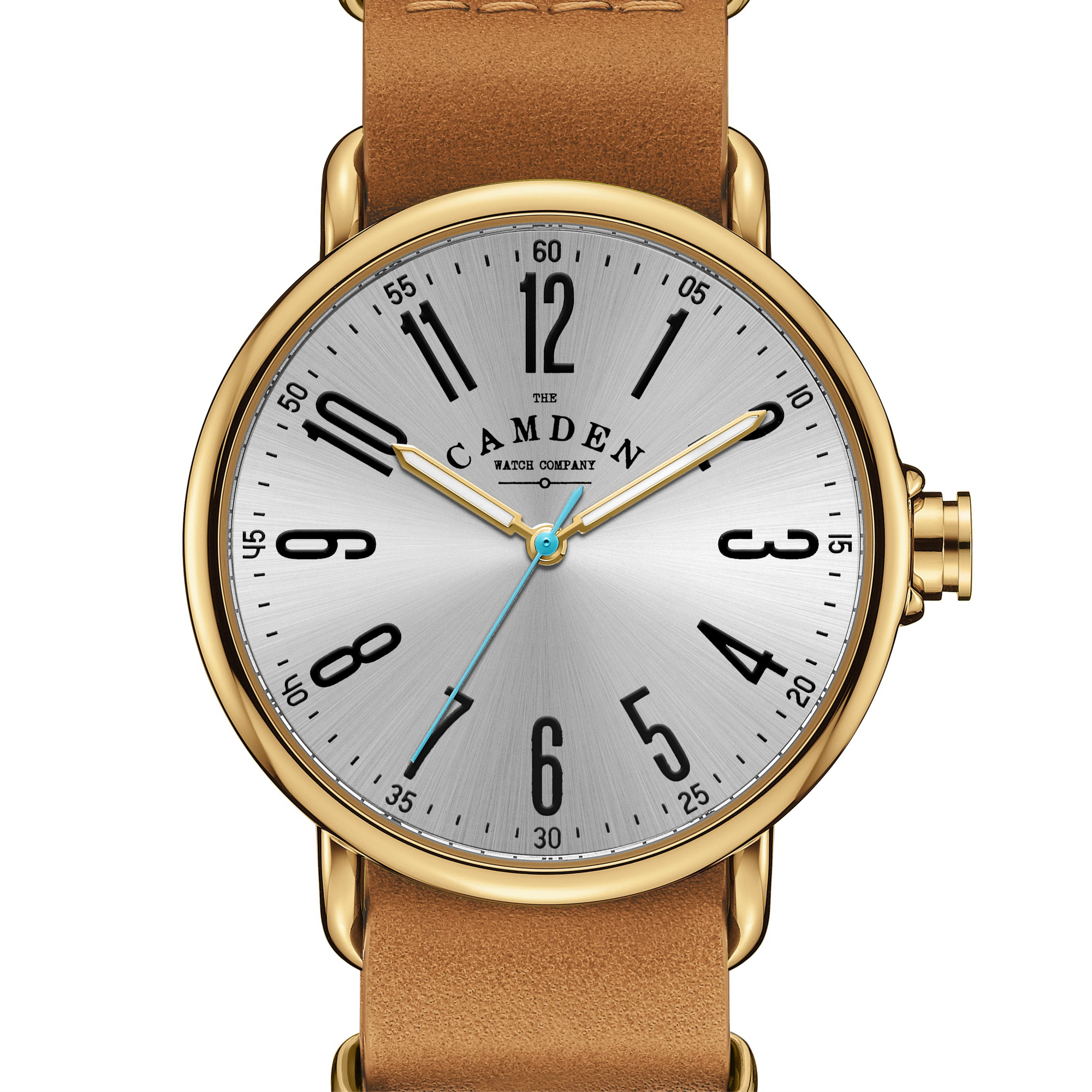 No.88 Gold on Tan Leather