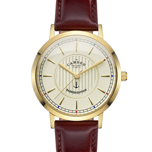 No.27 Camden x Thy Barber on Oxblood Leather