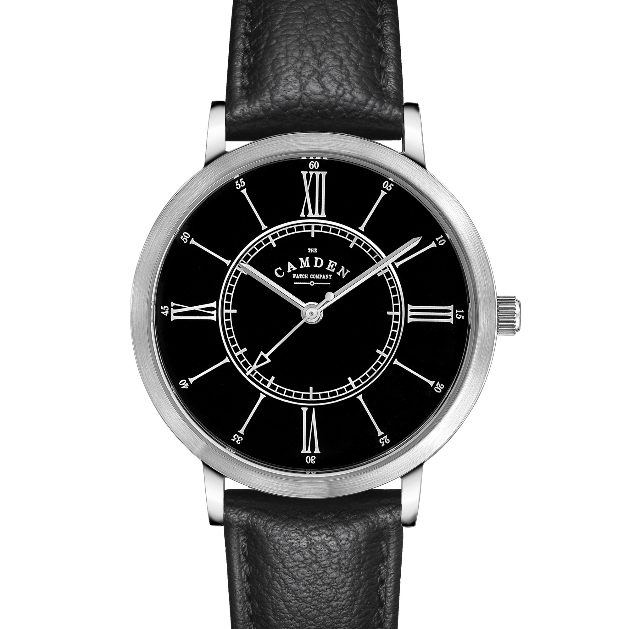 No.27 Type II Steel and Black on Black Leather