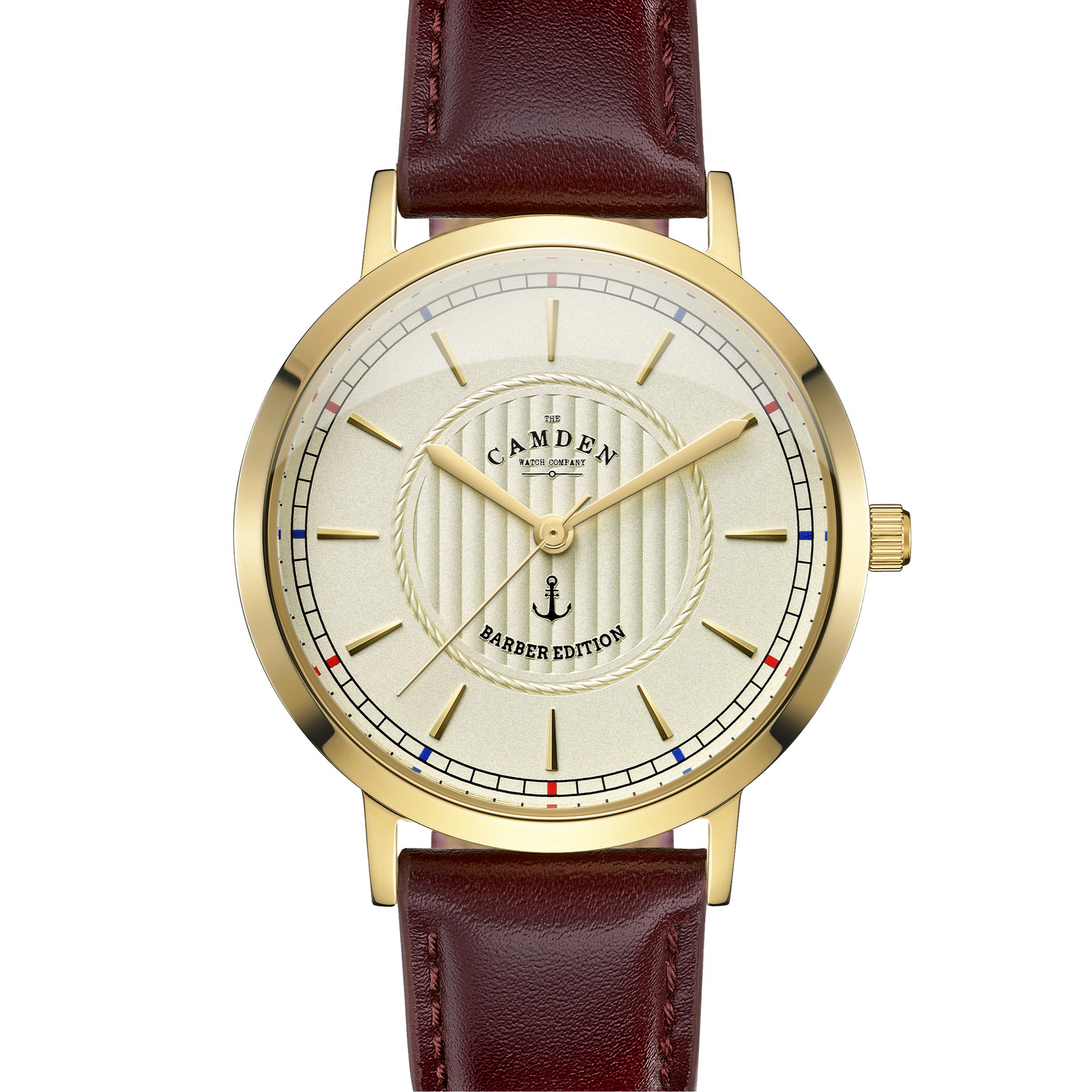 No.27 Camden x Thy Barber on Oxblood Leather