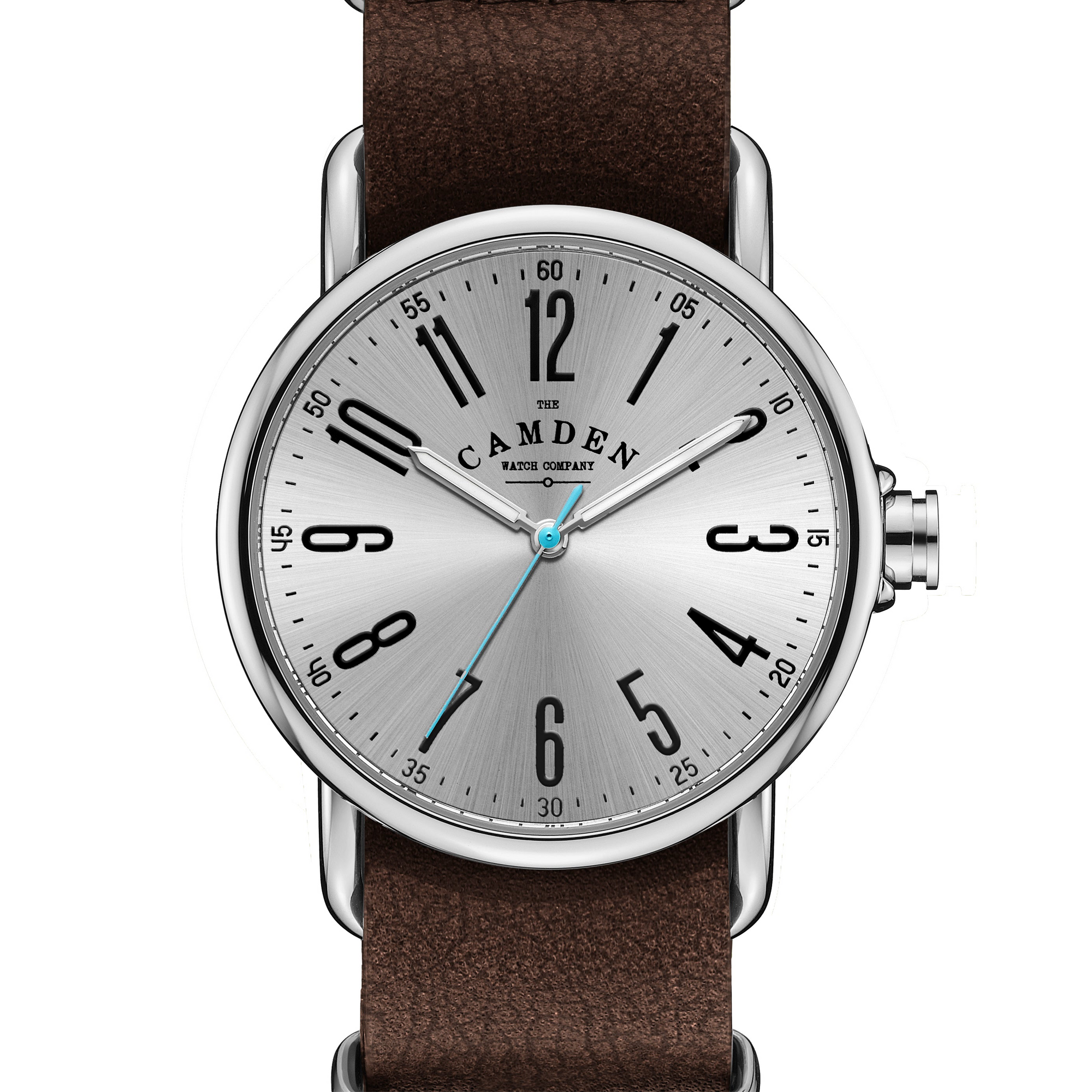 SMALL No.88 Steel and Brown Leather