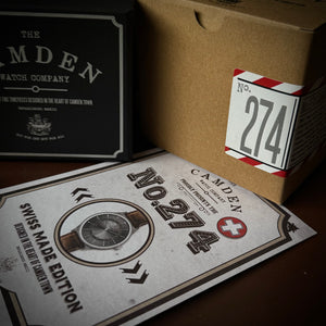 No.274 Swiss Made Steel Quartz on Brown Italian Leather