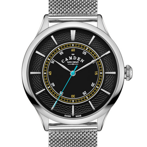 No.274 Swiss Automatic Steel and Black on Mesh