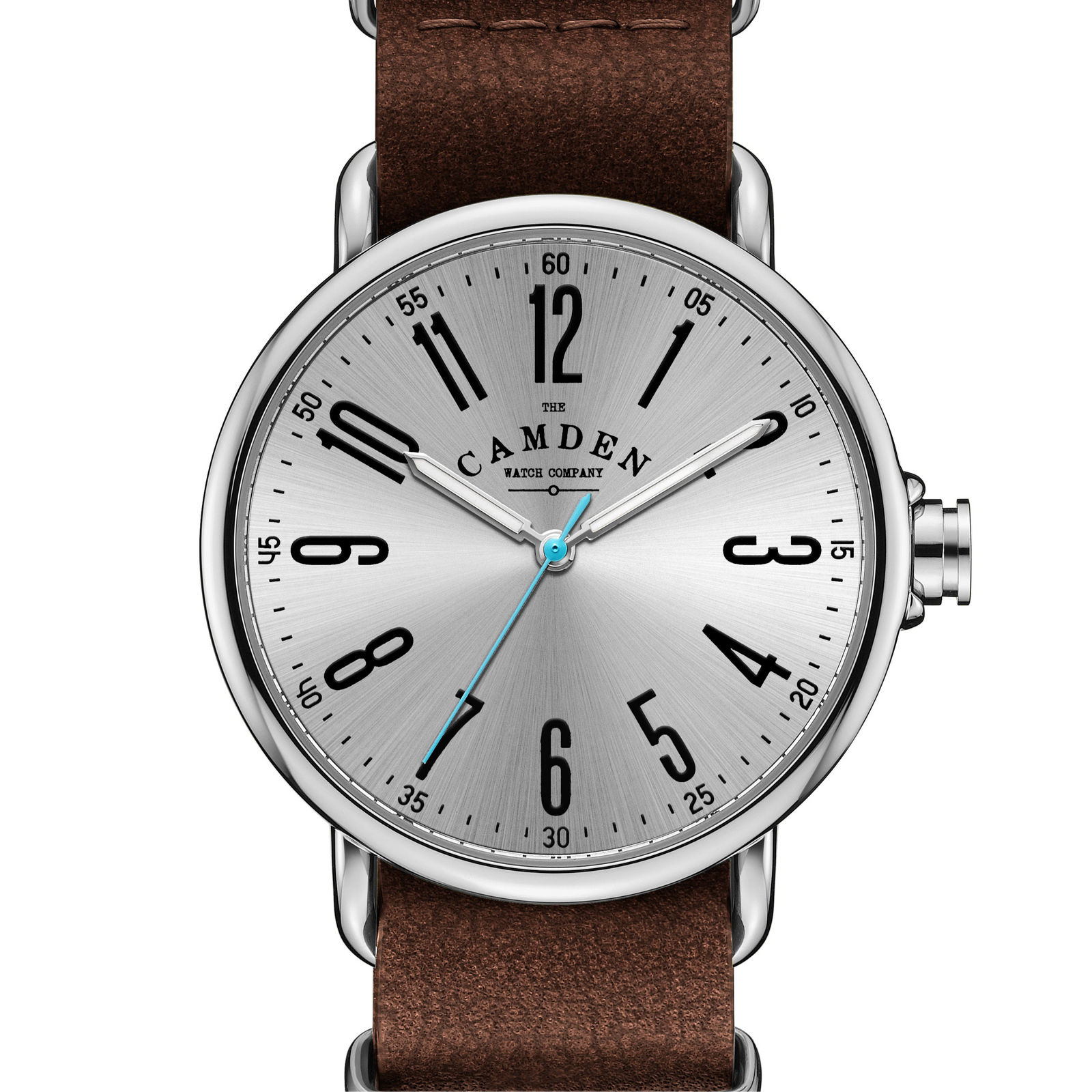 No.88 Steel on Brown Leather