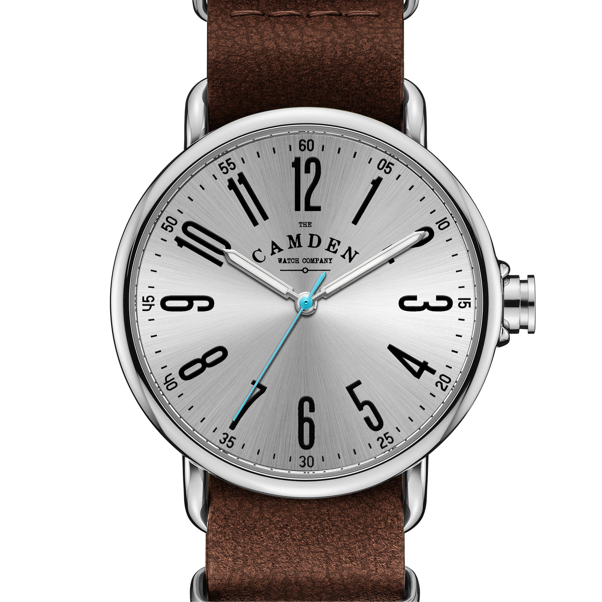 No.88 Steel on Brown Leather