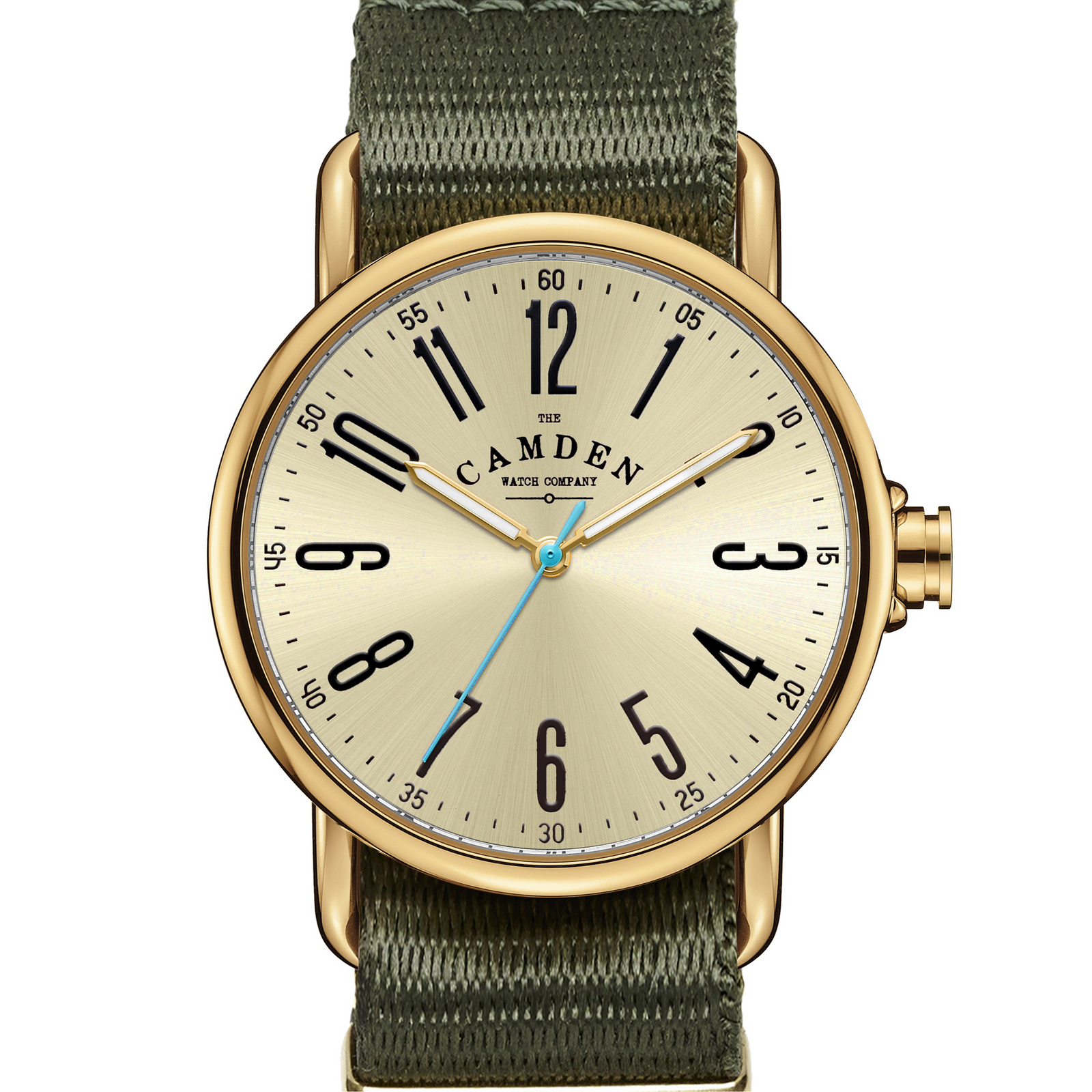 SMALL No.88 Gold on Green Nylon