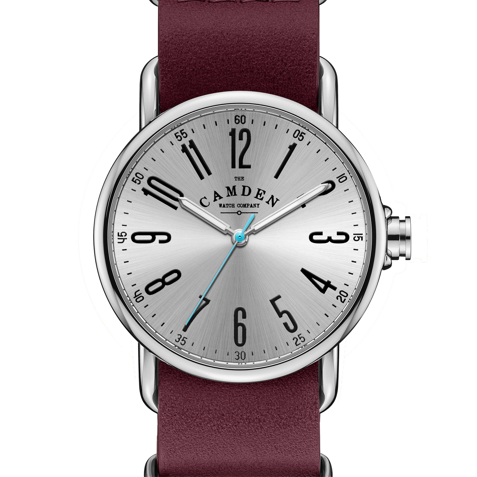 SMALL No.88 Steel and Oxblood Leather