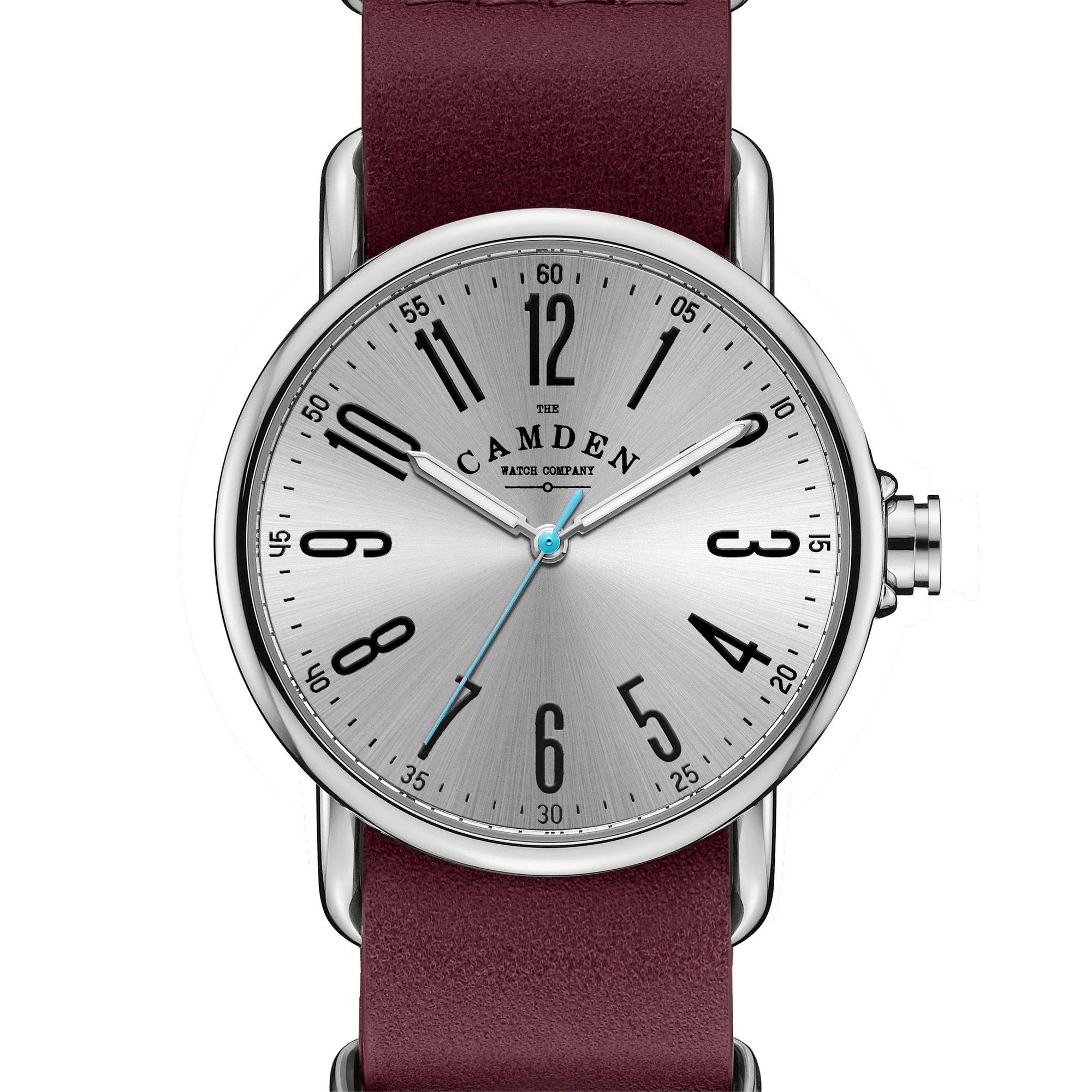 SMALL No.88 Steel and Oxblood Leather