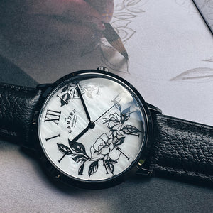 No.27 Camden x Rebecca Vincent on Black Leather