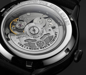 No.274 Skeleton Black on Tan Italian Leather