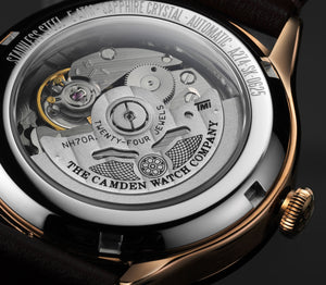 No.274 Skeleton Rose Gold and Purple on Mesh