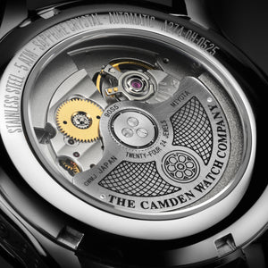 No.274 Open Heart Rose Gold and purple on Tan Italian Leather