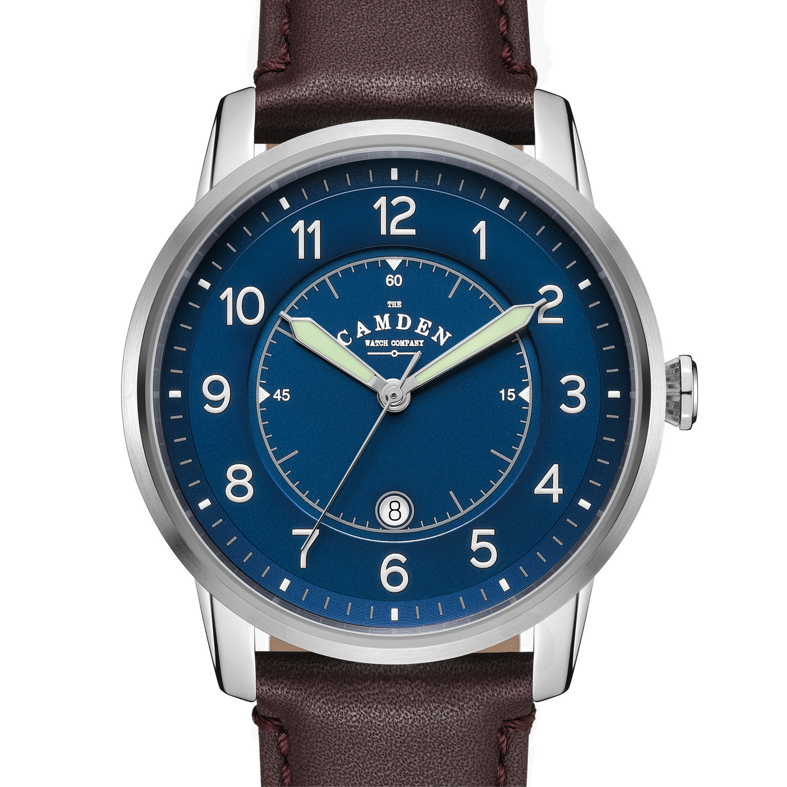 No.29 Type II Steel and Navy on Brown Italian Leather