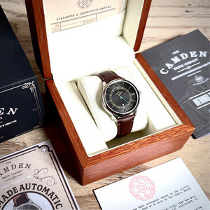 No.274 Swiss Automatic Steel and Black on Mesh