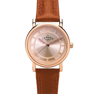 No.24 Type II Rose Gold on Tan Leather