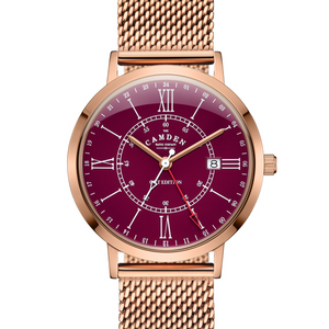 No.27 GMT Rose Gold and Oxblood on Mesh