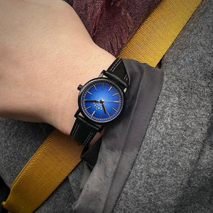 No.24 Midnight Edition on Black Leather