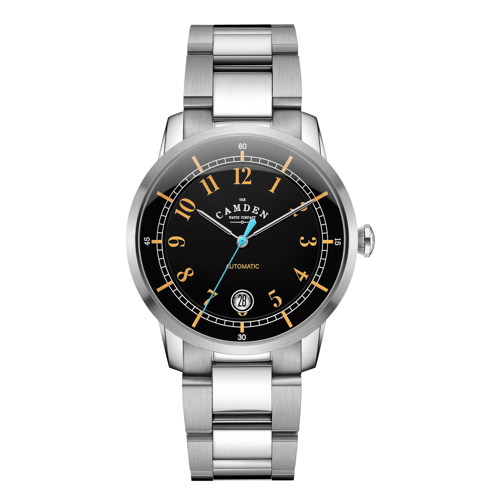 No.29 Type II Automatic Steel and Black on Metal Bracelet