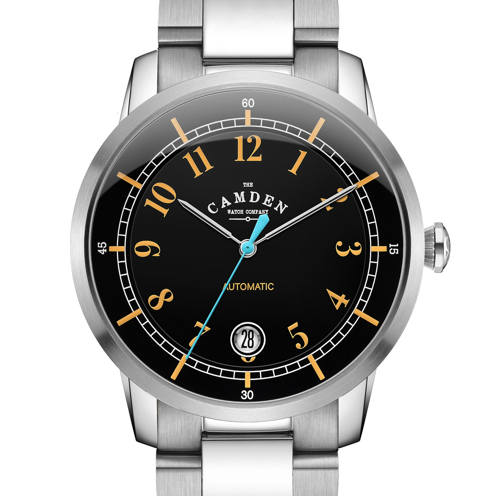 No.29 Type II Automatic Steel and Black on Metal Bracelet