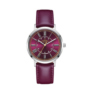 No.27 Steel and Oxblood on Oxblood Leather