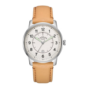 No.29 Type II Steel on Tan Italian Leather