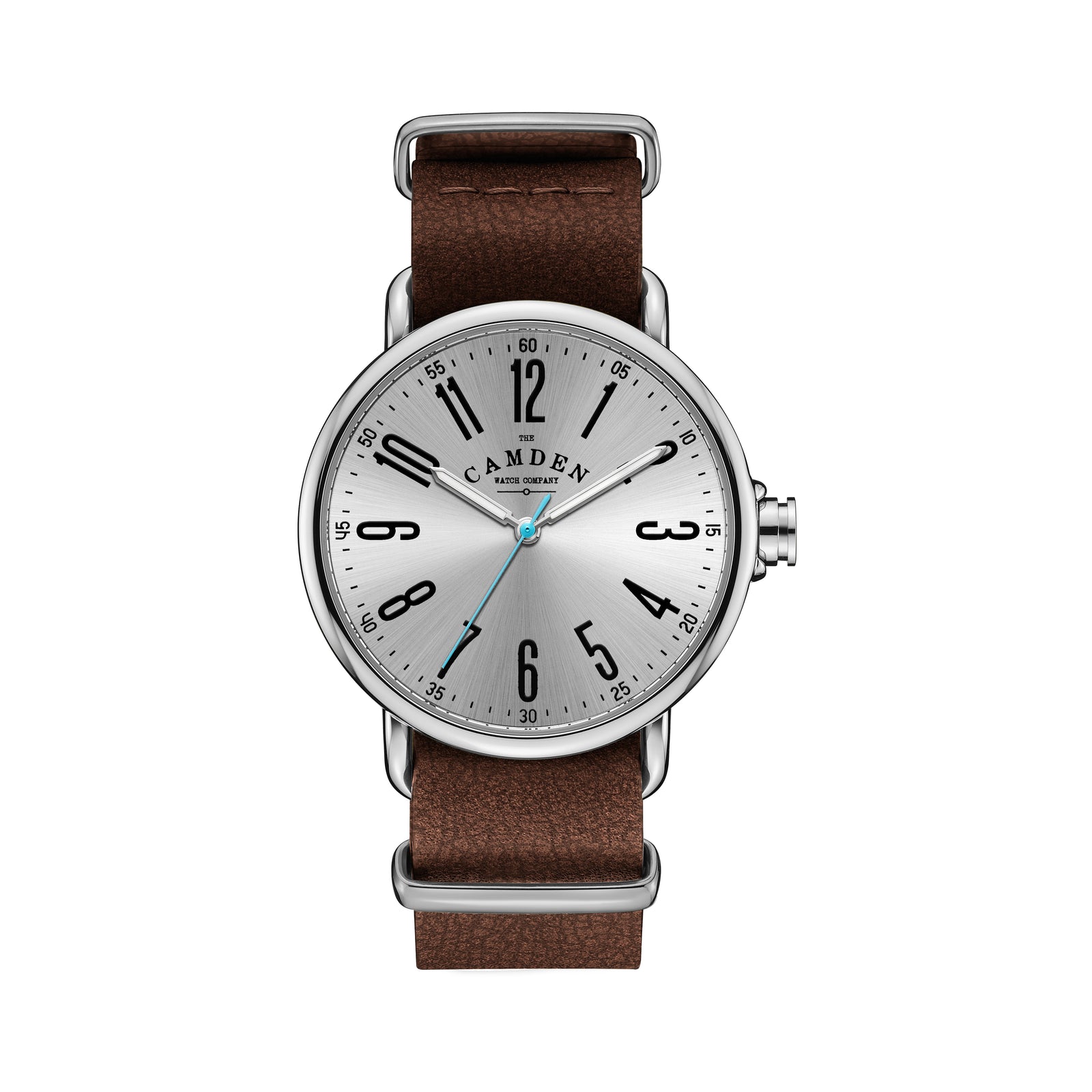 No.88 Steel on Brown Leather