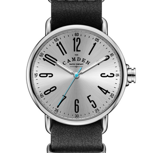 No.88 Steel on Black Leather