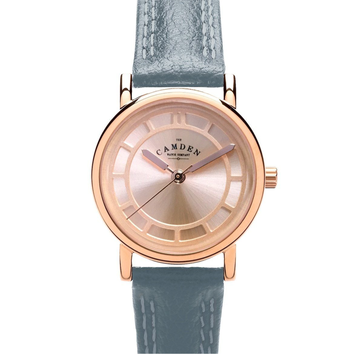 No.24 Type II Rose Gold on Grey Leather